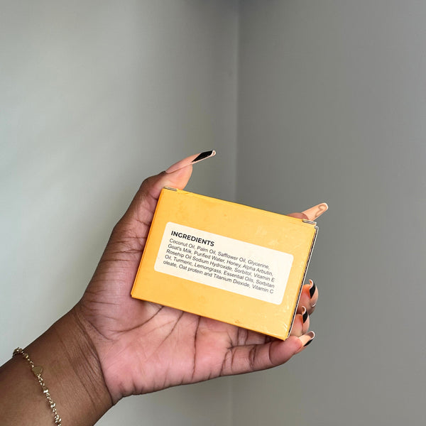 Turmeric Brightening Soap (with Vitamin C & Kojic Acid)